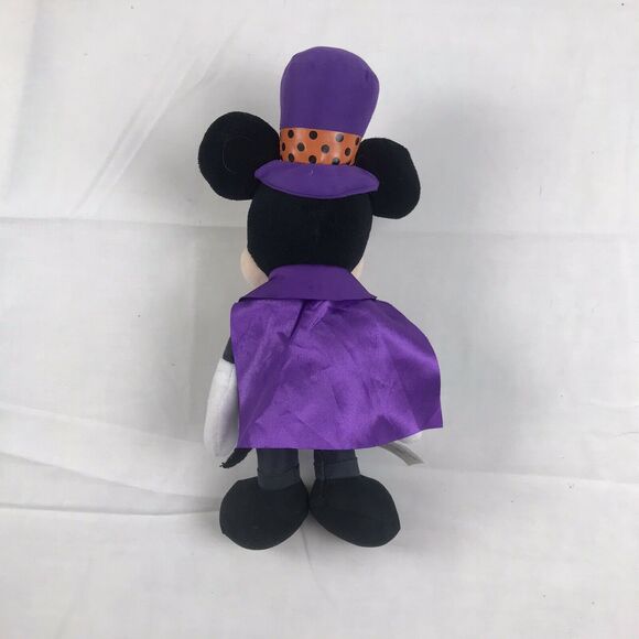 Disney‎ Just Play 2020 Mickey Mouse Dracula Happy Halloween Plush 11” - Picture 2 of 8